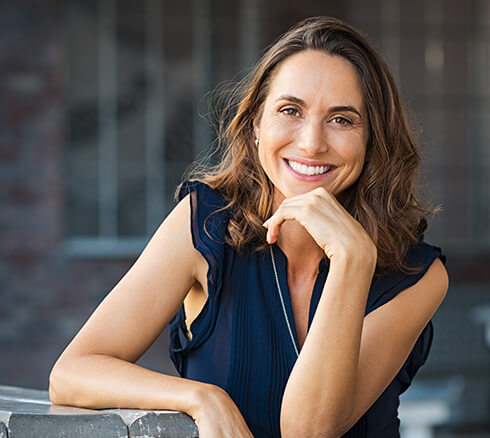 smiling woman