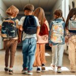 children going back to school for a dental back to school checklist for families at Dickson Family Dental Care in Joneboro