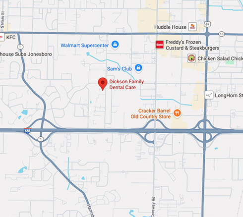 map of surrounding area